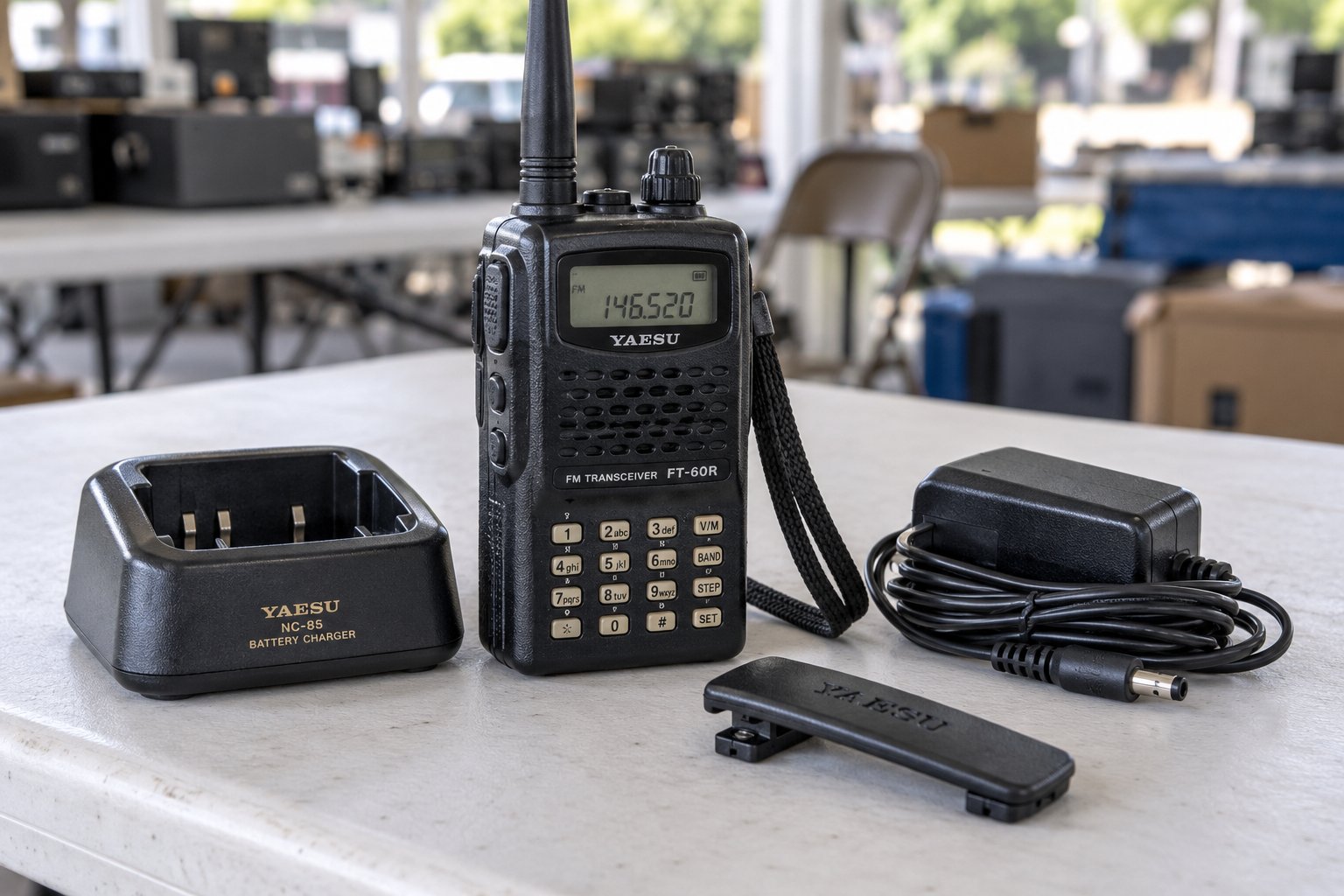 Demo · Yaesu FT-60R handheld