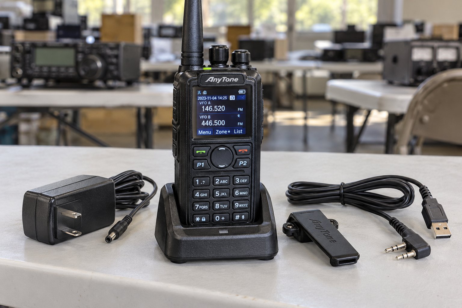 Demo · AnyTone AT-D878UV handheld