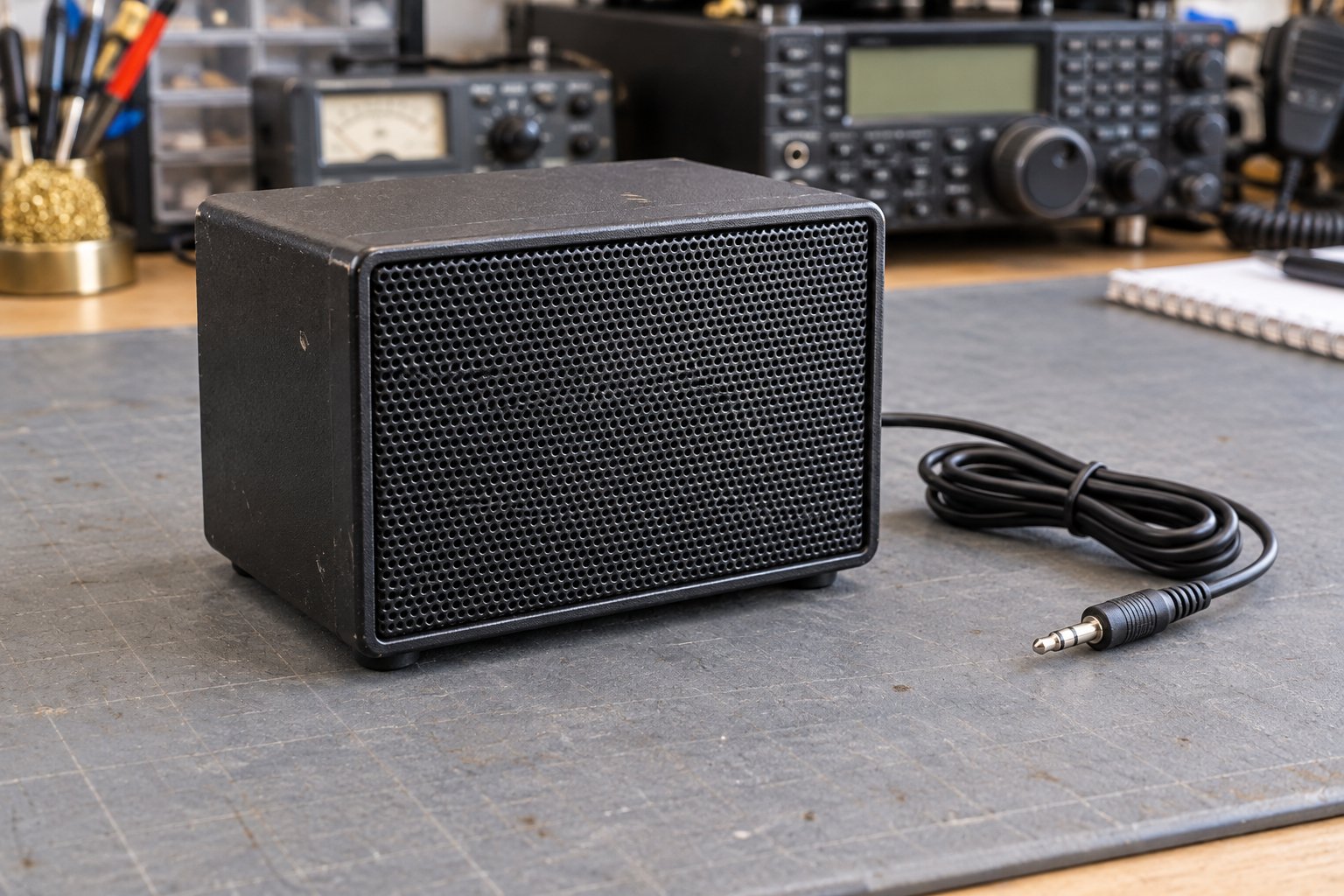 Demo · Desktop radio speaker