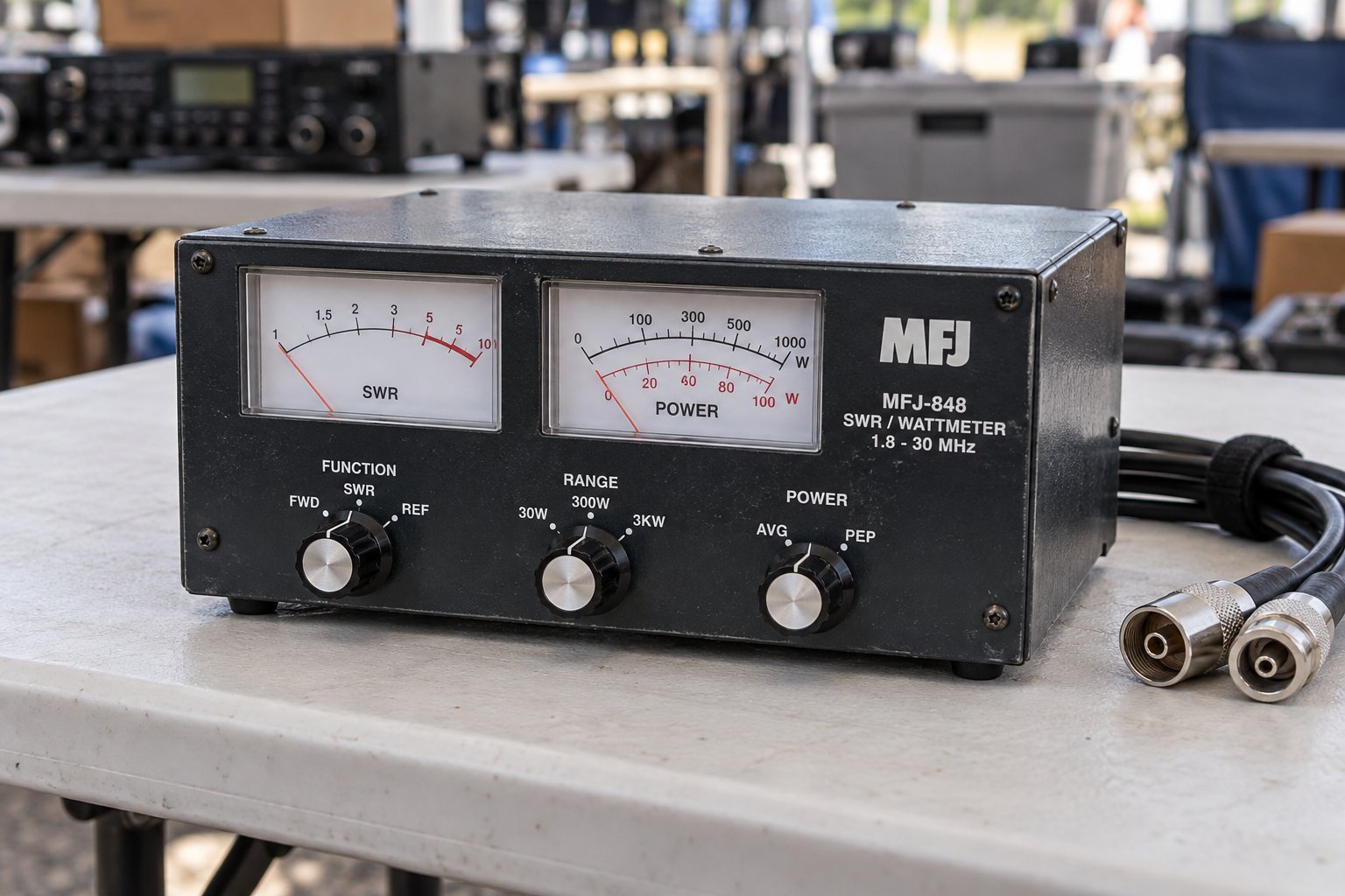 Demo · HF SWR and power meter